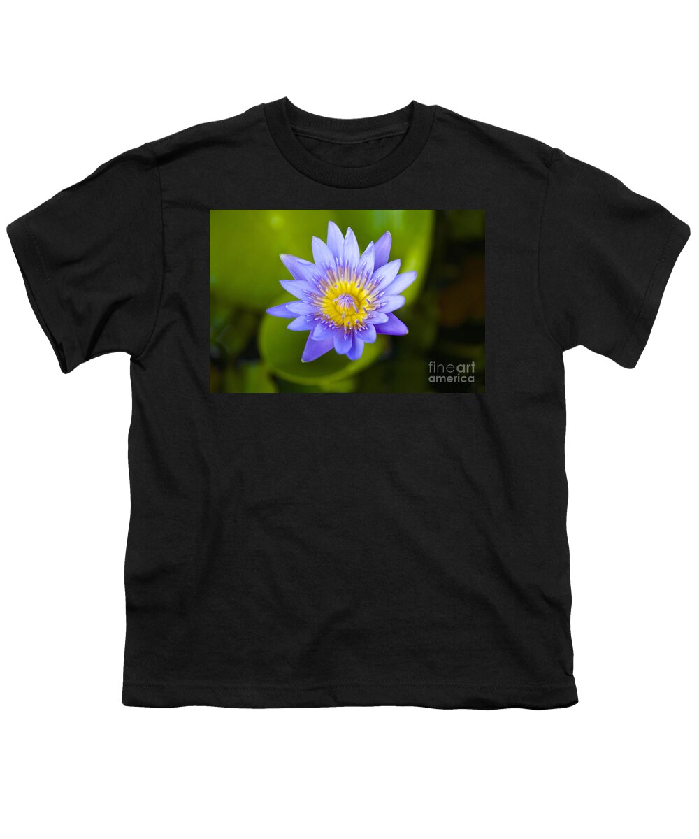 Water Lily Youth T-Shirt featuring the photograph Water Lily #2 by Laura Forde