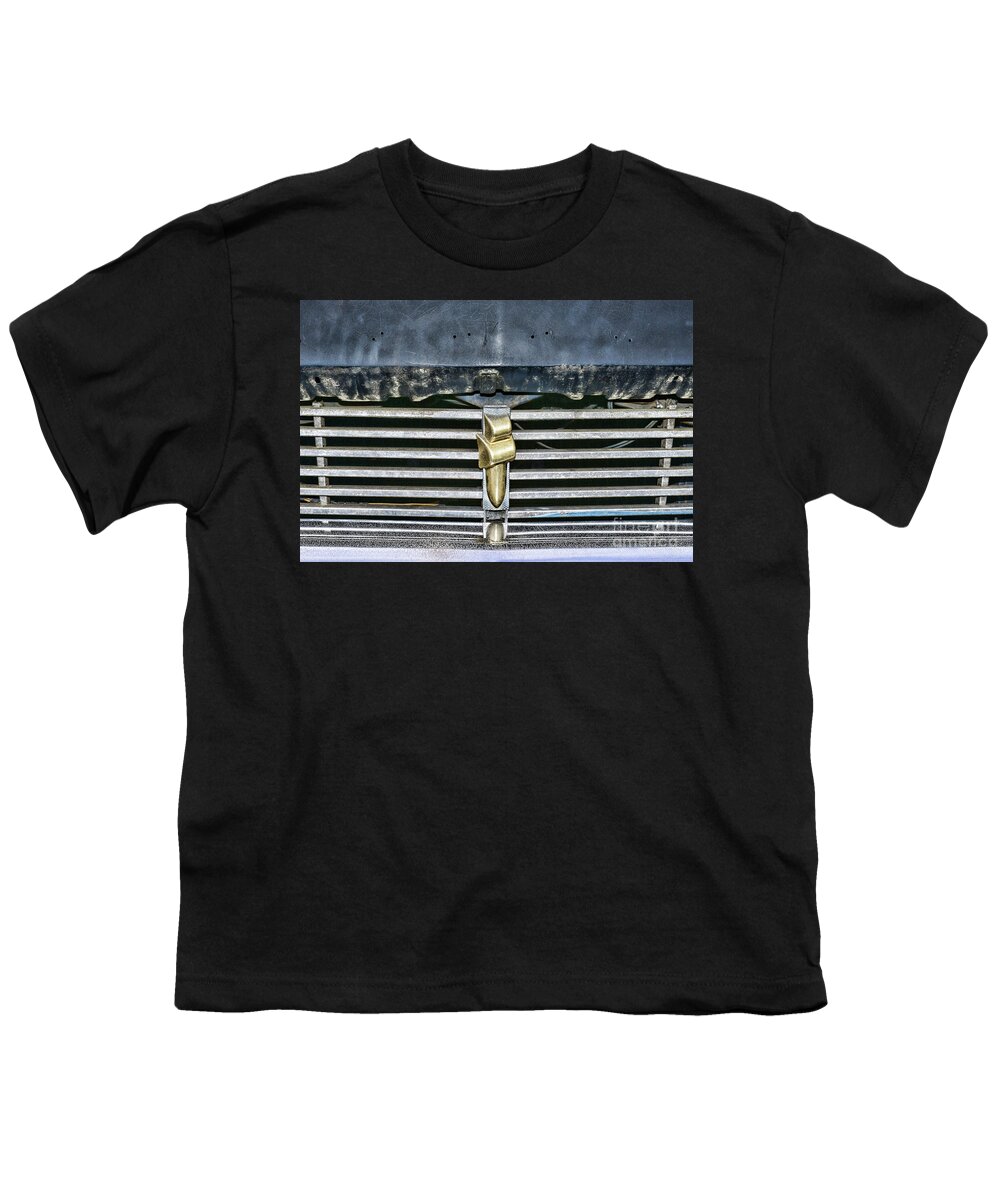Paul Ward Youth T-Shirt featuring the photograph 1958 Plymouth Belvidere Grill by Paul Ward