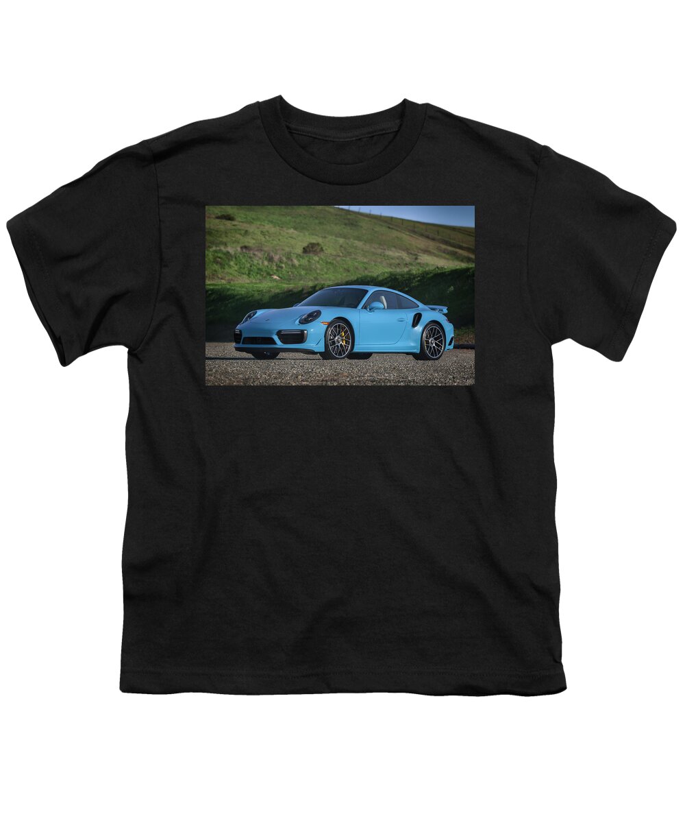 Cars Youth T-Shirt featuring the photograph #Porsche 911 #Turbo S #Print #2 by ItzKirb Photography