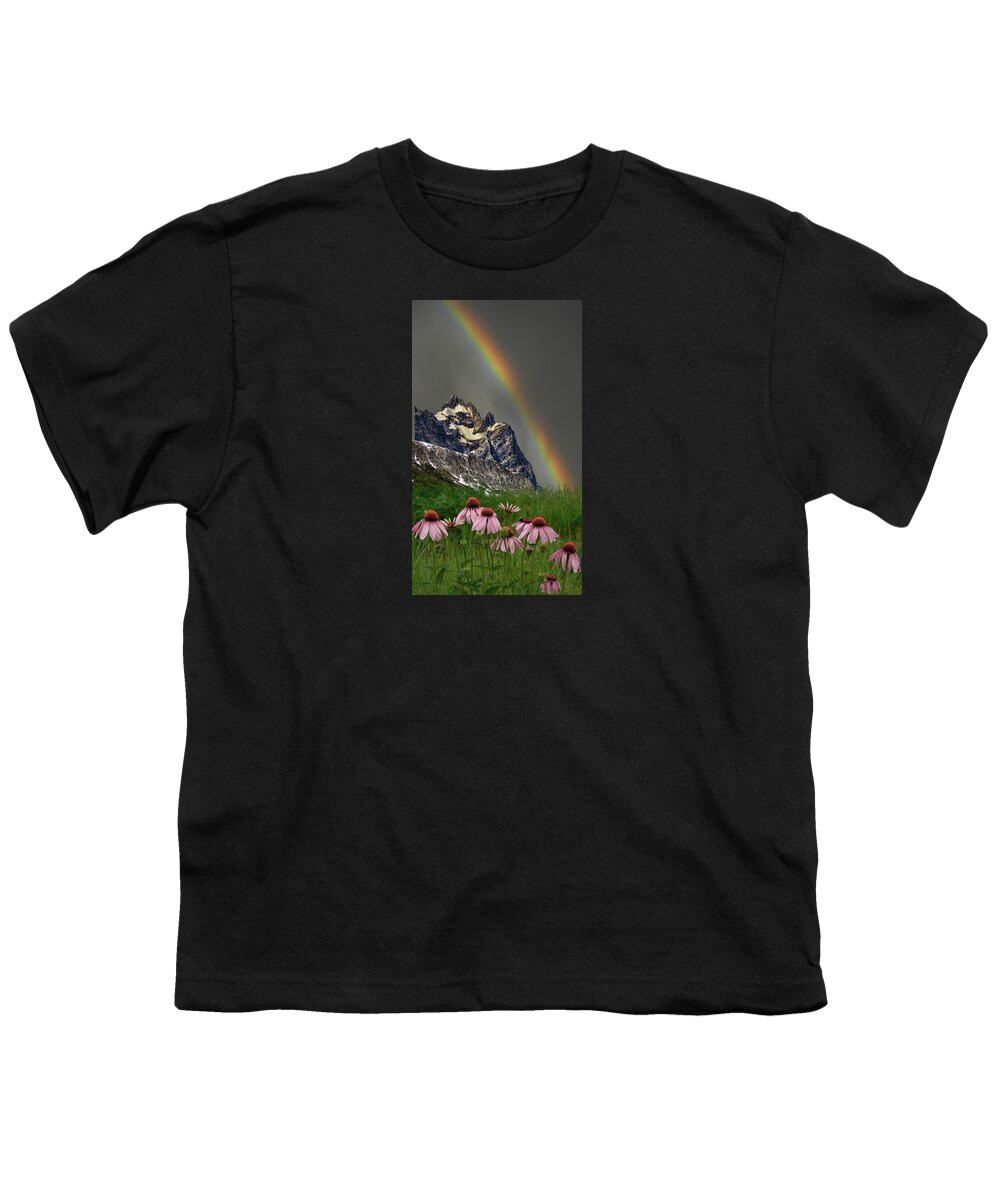 Mountains Youth T-Shirt featuring the photograph 3960 by Peter Holme III