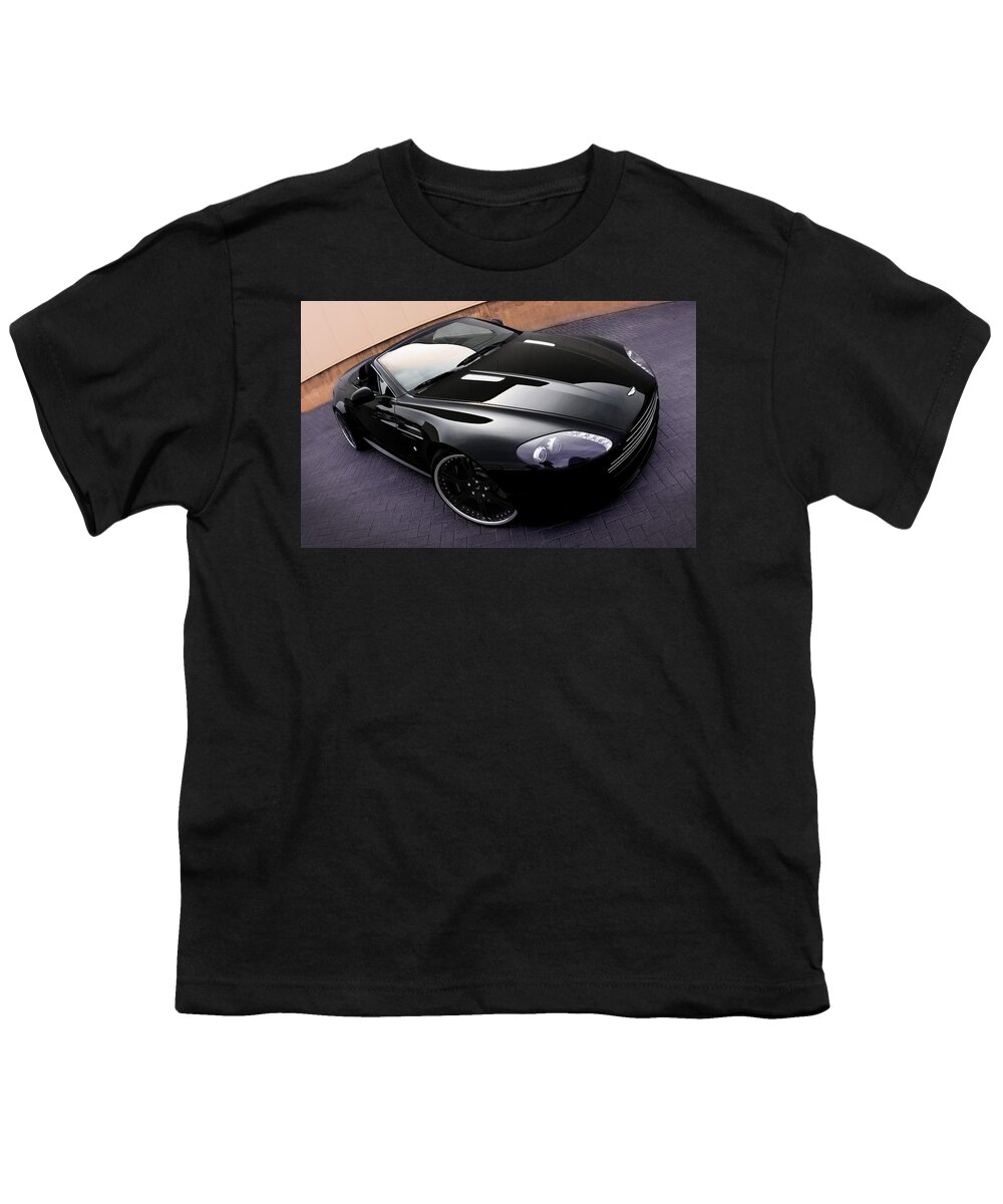 Aston Martin Youth T-Shirt featuring the photograph Aston Martin #8 by Jackie Russo