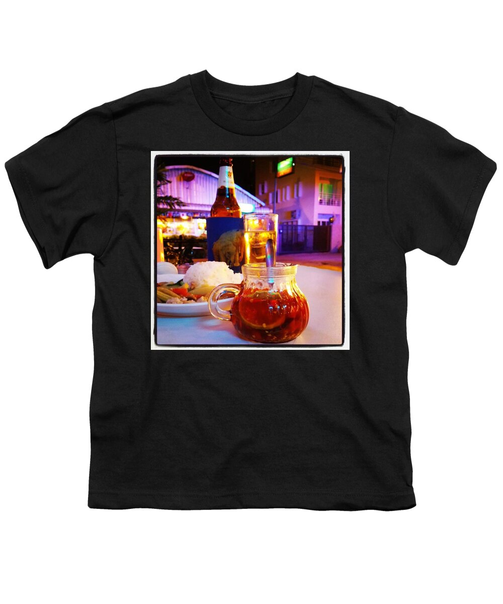  Youth T-Shirt featuring the photograph A Little Dab Will Do Yah. It's Sliced by Mr Photojimsf