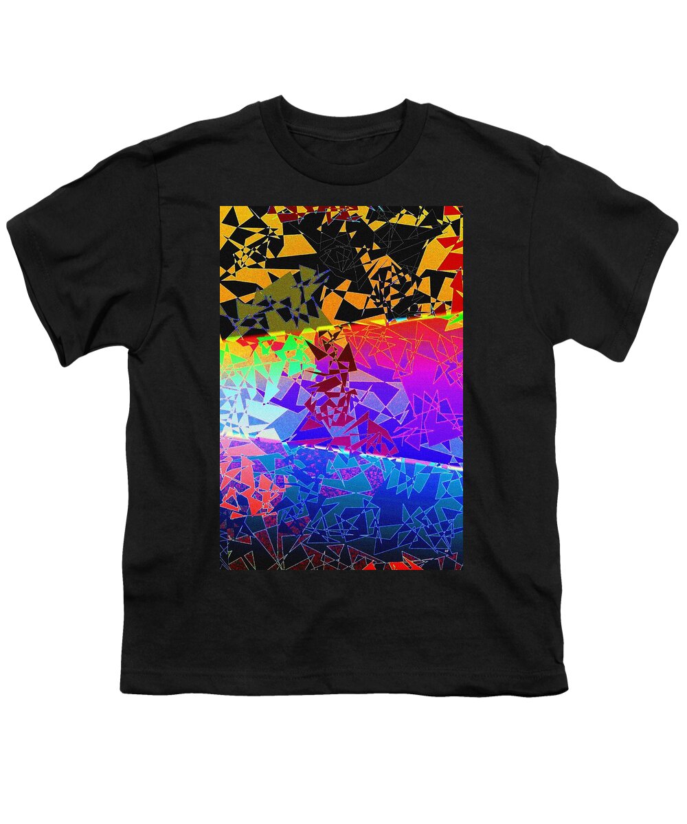 #abstractfusion273 Youth T-Shirt featuring the digital art Abstract Fusion 273 by Will Borden
