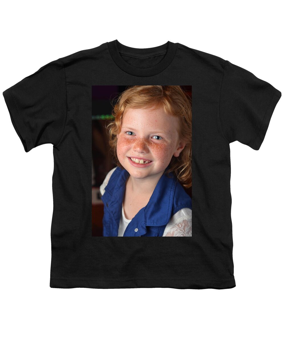 Reunion Youth T-Shirt featuring the photograph Adrianna Briggs by Carle Aldrete