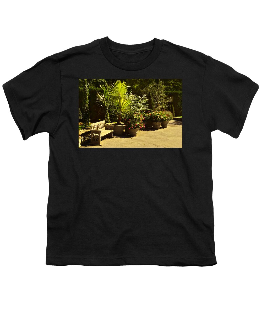 Longwood Youth T-Shirt featuring the photograph Afternoon Repose by Amanda Jones