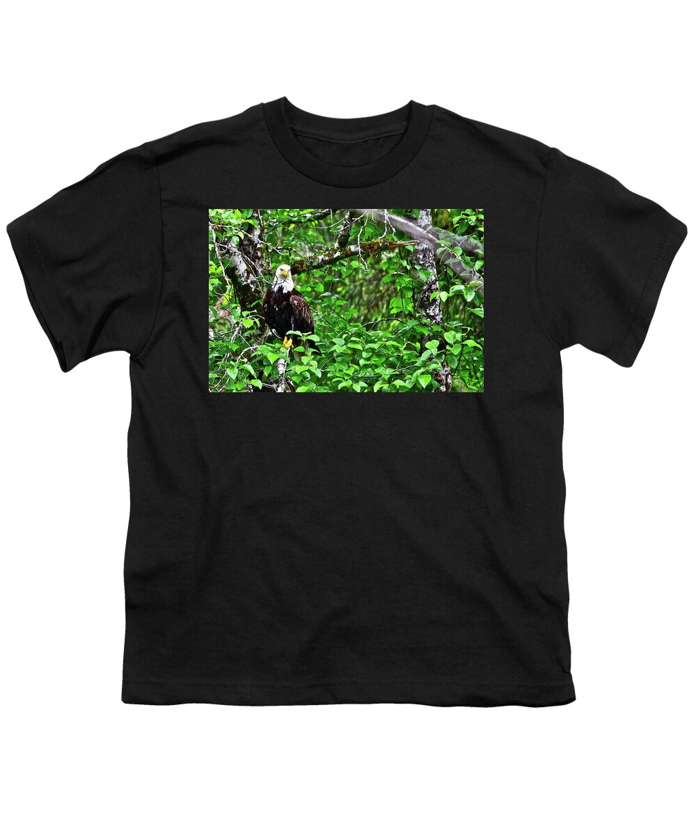 Eagles Youth T-Shirt featuring the photograph Always Thrilling by Diana Hatcher