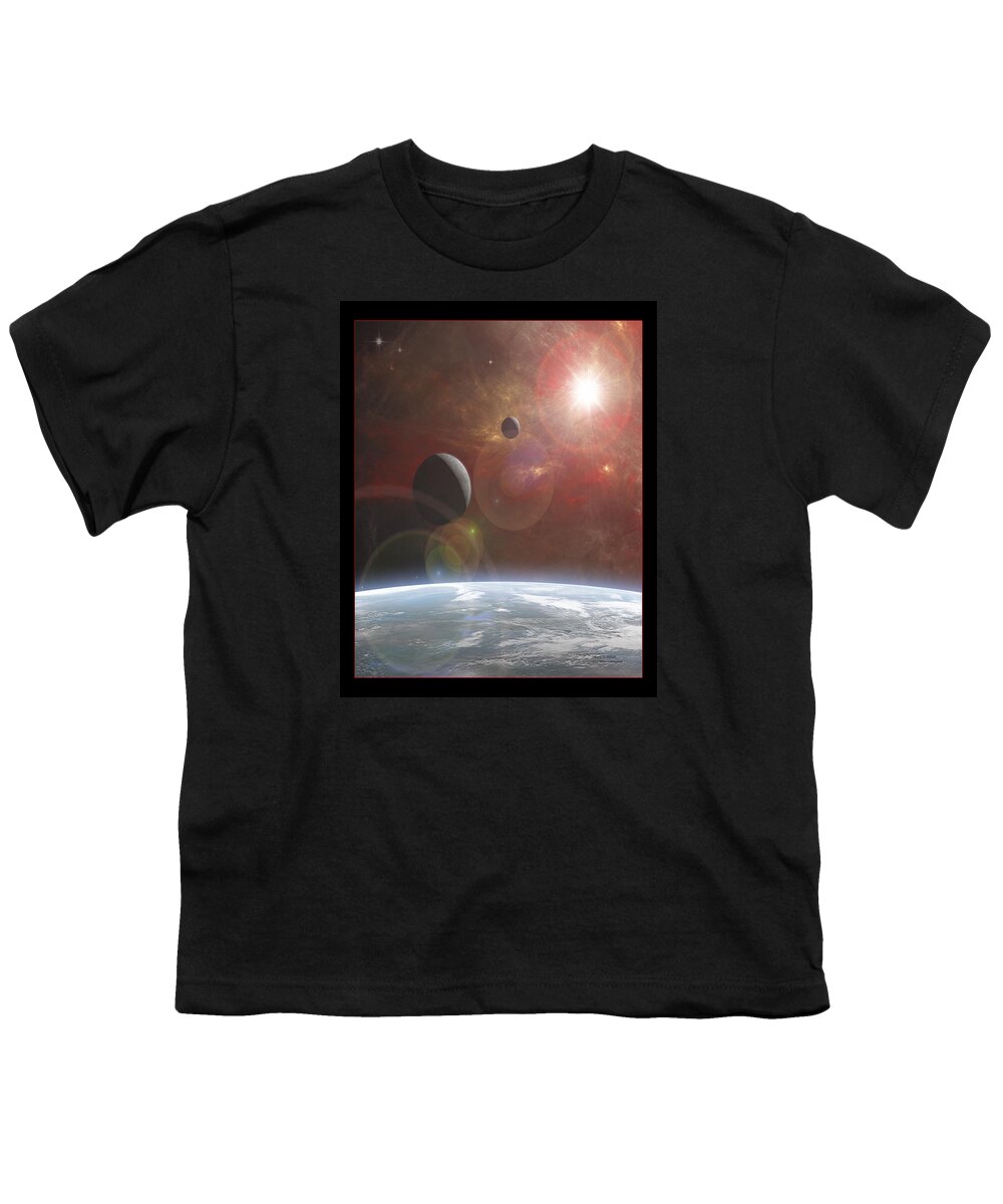 Mark T. Allen Youth T-Shirt featuring the photograph Ananke by Mark Allen