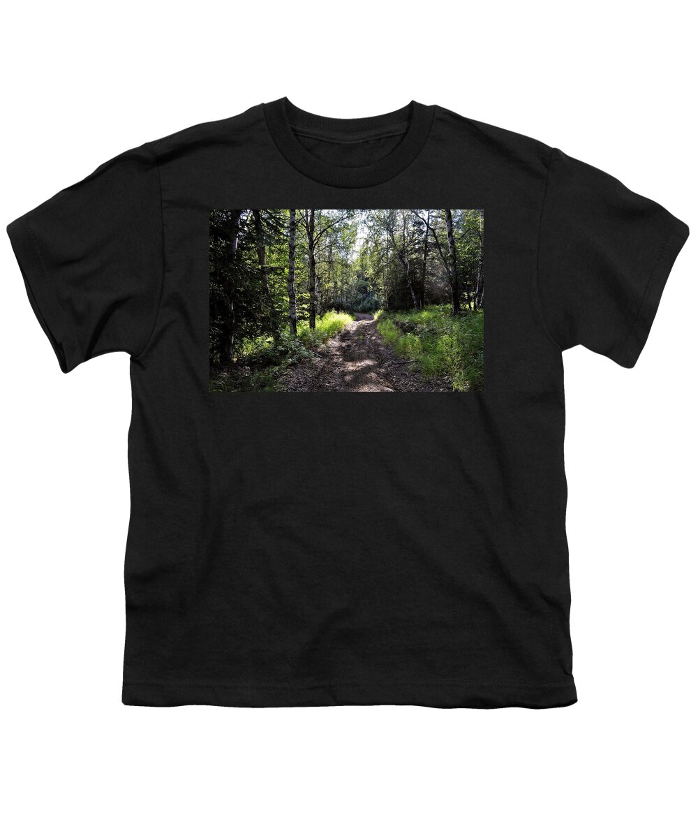 Corner Youth T-Shirt featuring the photograph Around the Corner by Cathy Mahnke