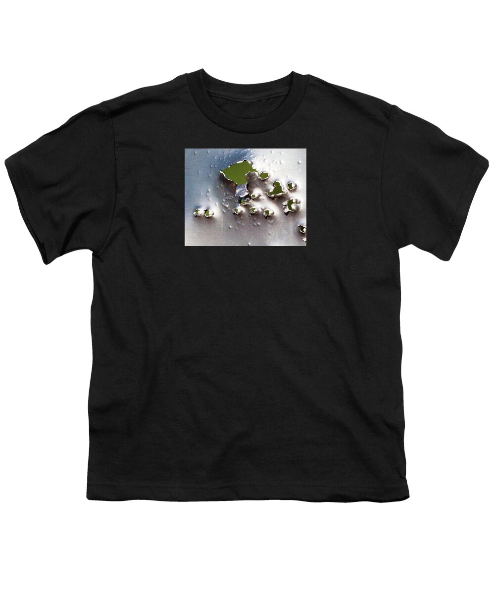 Bill Kesler Photography Youth T-Shirt featuring the photograph Dimpled And Ripped by Bill Kesler