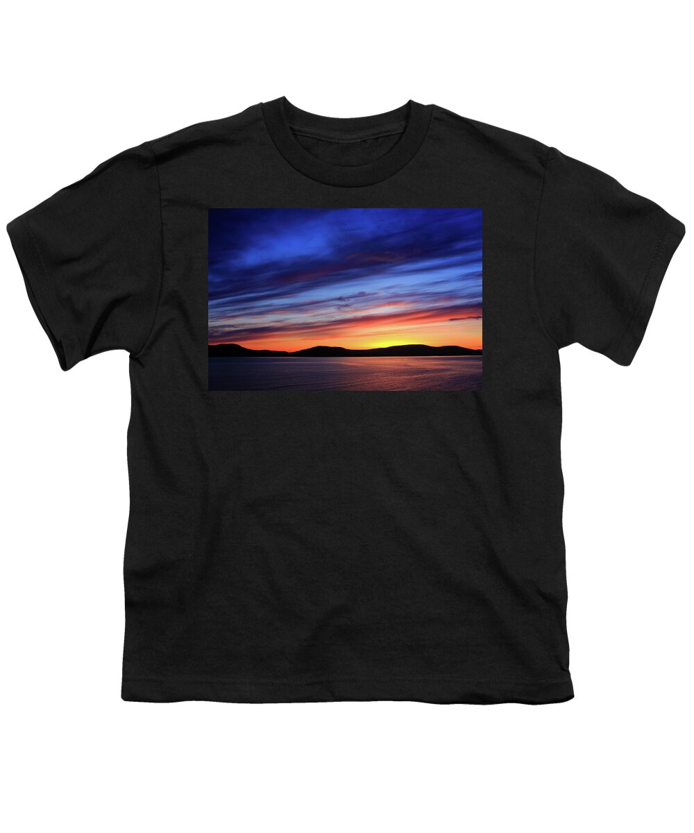Ireland Youth T-Shirt featuring the photograph Closing Of The Day by Aidan Moran
