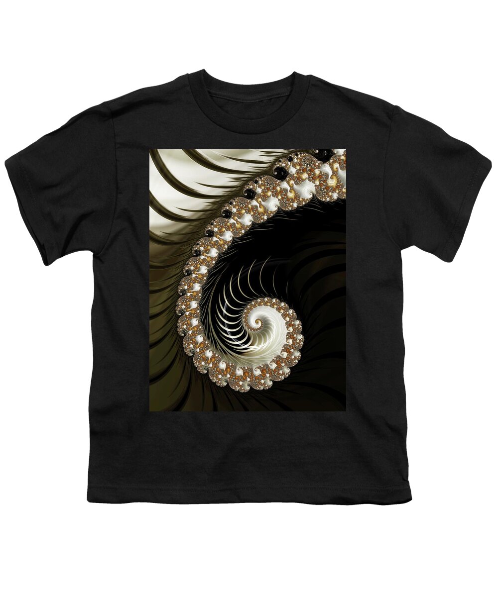 Fractal Youth T-Shirt featuring the digital art Awakening by Amanda Moore