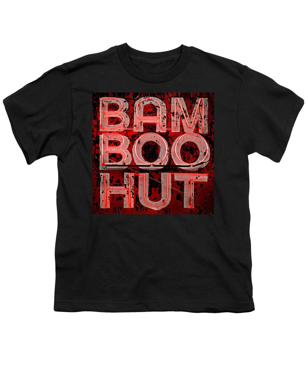 Neon Youth T-Shirt featuring the photograph Bamboo Hut by Bud Simpson