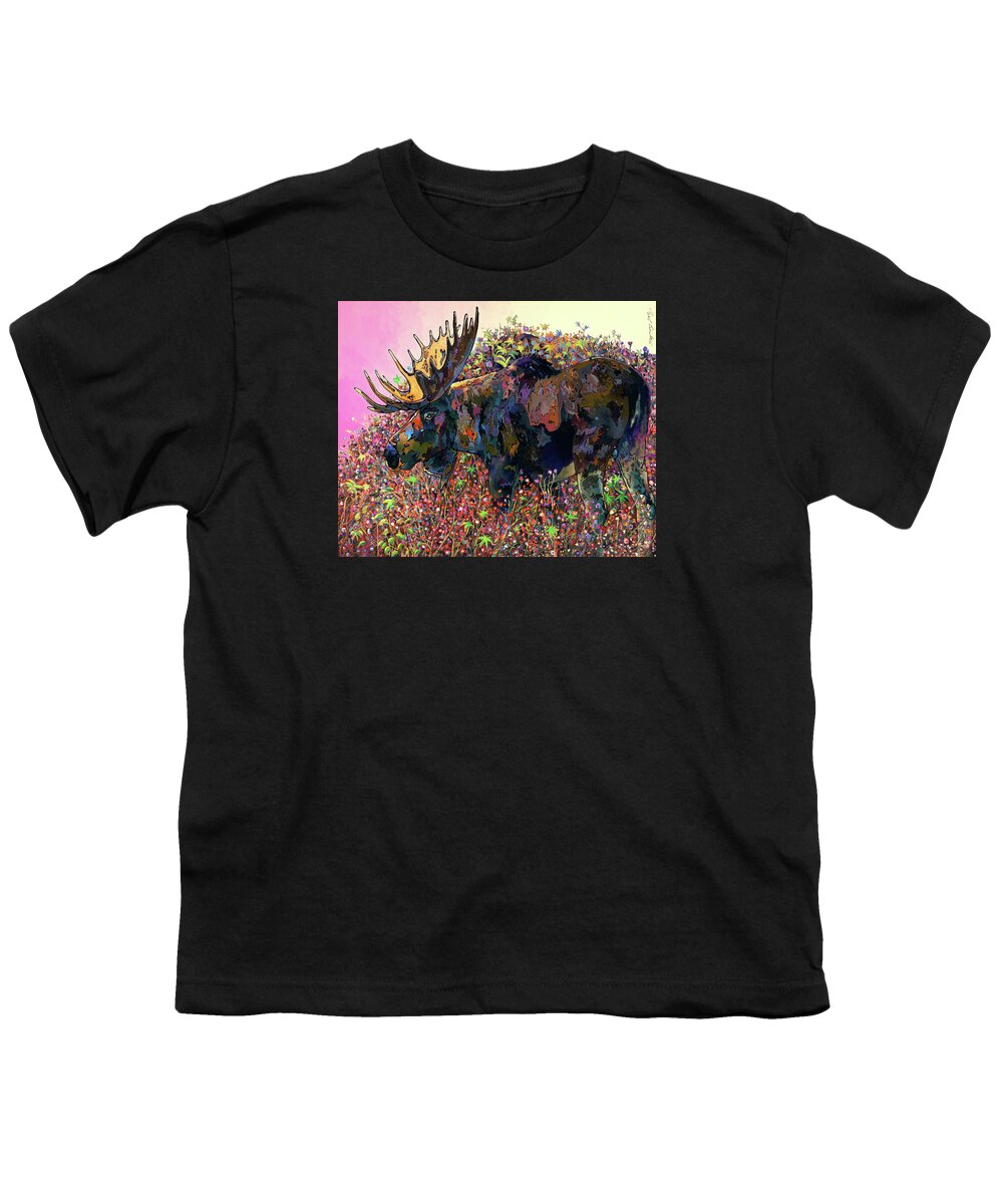 Imaginary Realism Youth T-Shirt featuring the painting Belly Deep by Bob Coonts