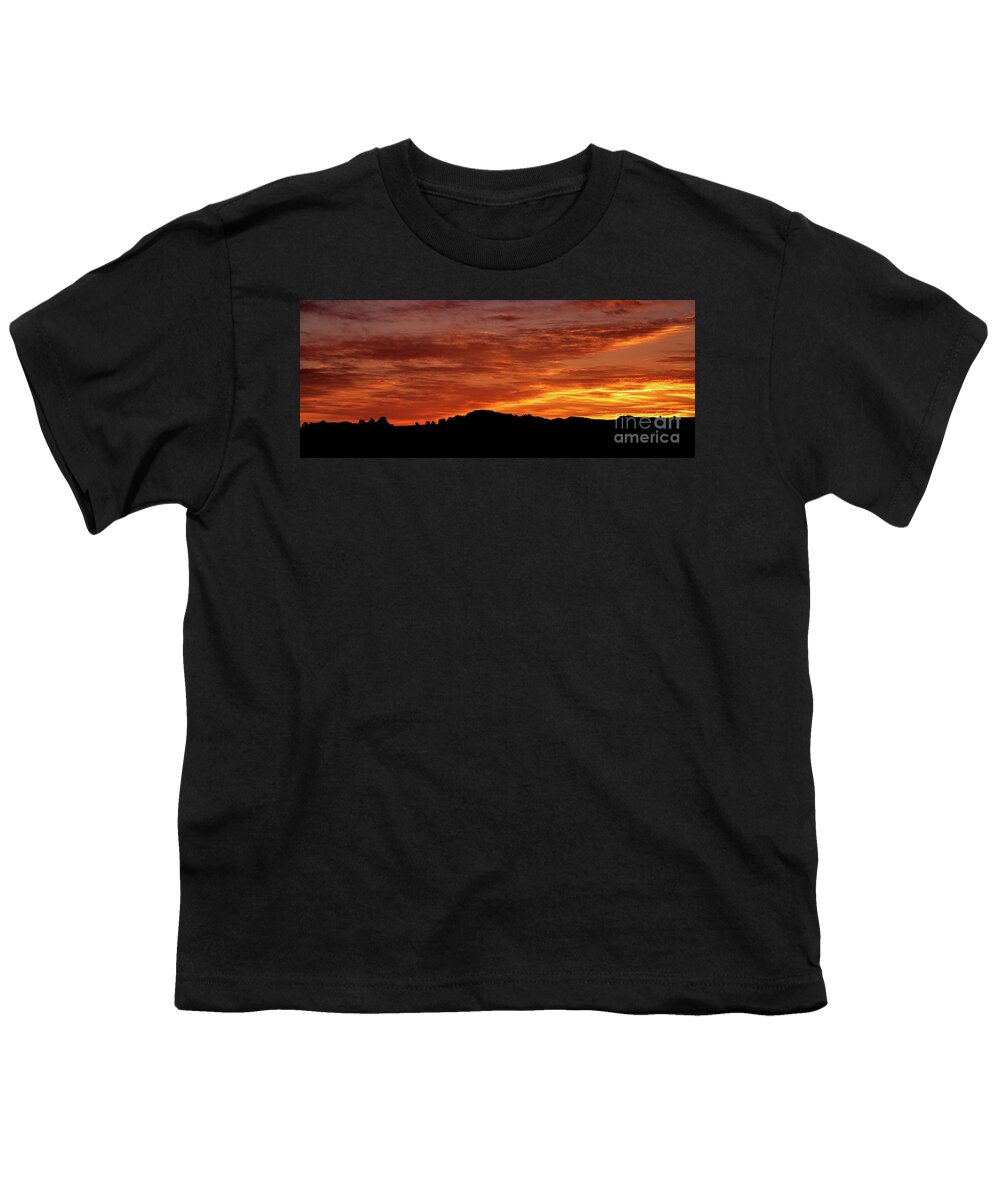 Utah Youth T-Shirt featuring the photograph Canyonland Skies by Jim Garrison