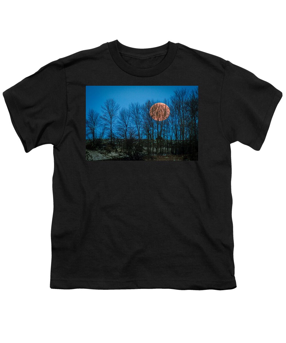 Tree Youth T-Shirt featuring the photograph Caught in the Woods by Bill Pevlor