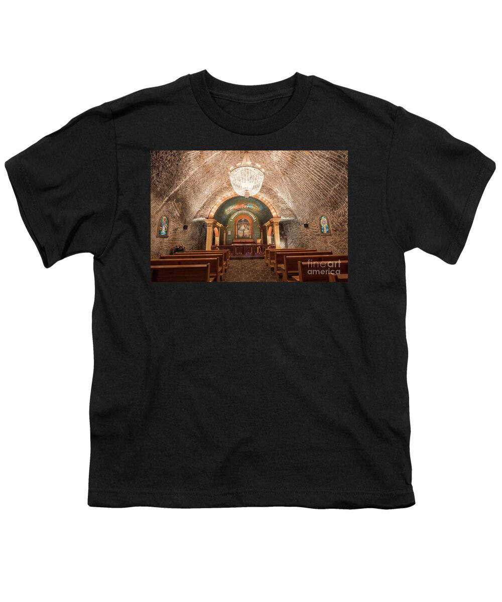 Arch Youth T-Shirt featuring the photograph Chapel by Juli Scalzi