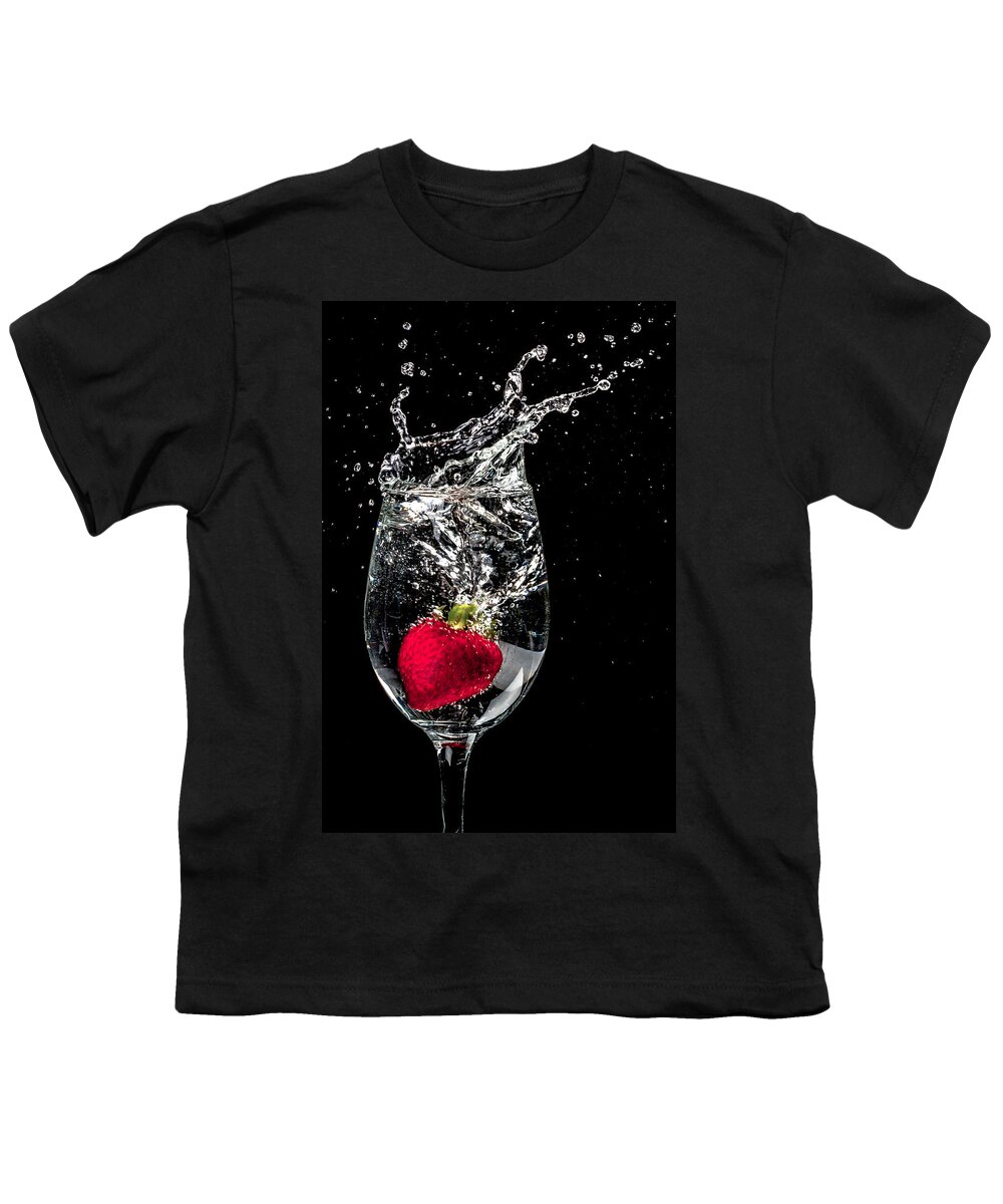 Strawberry Youth T-Shirt featuring the photograph Cheers 2 You by TC Morgan