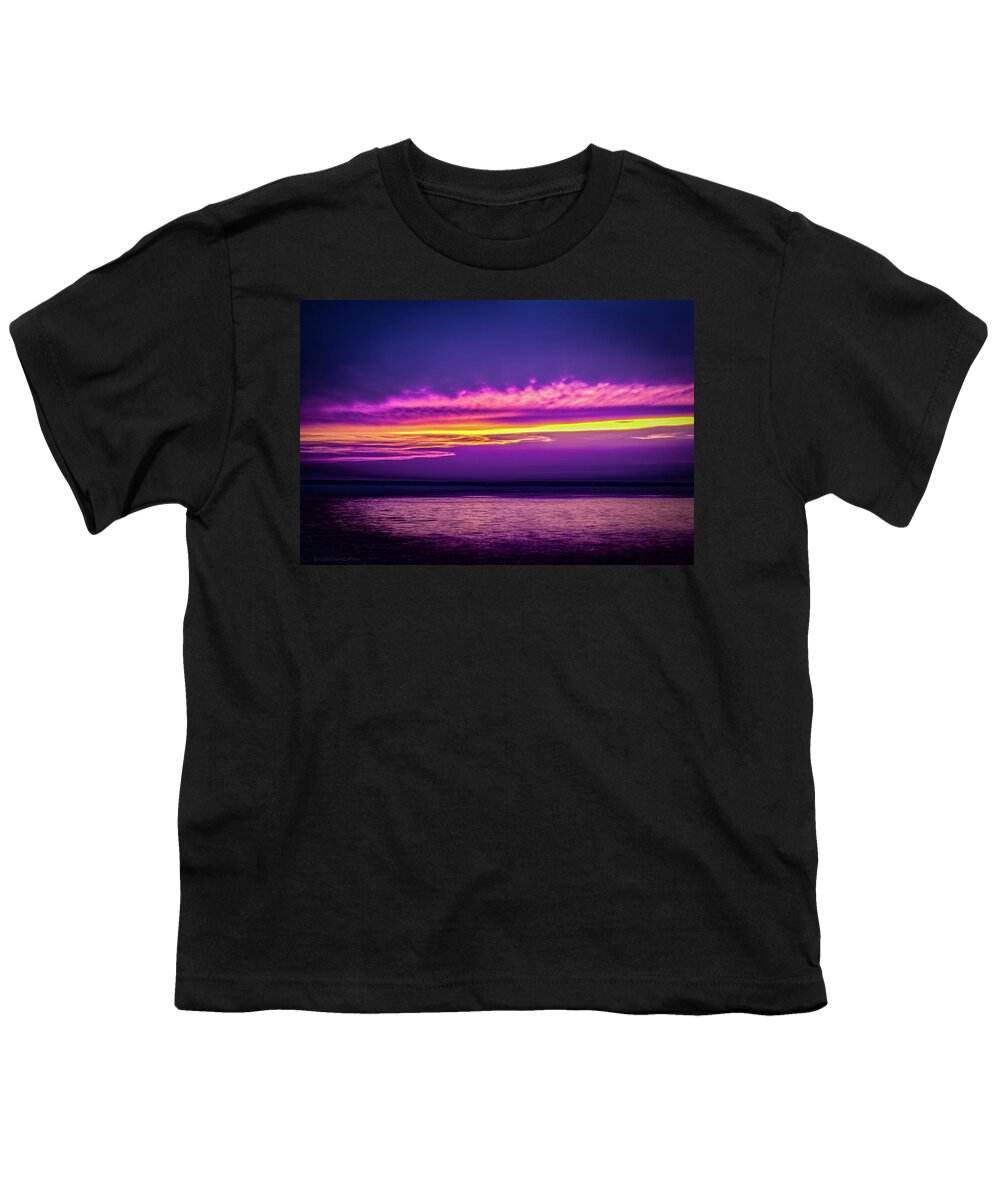 Texas Youth T-Shirt featuring the photograph Chromatic Sunset by Erich Grant