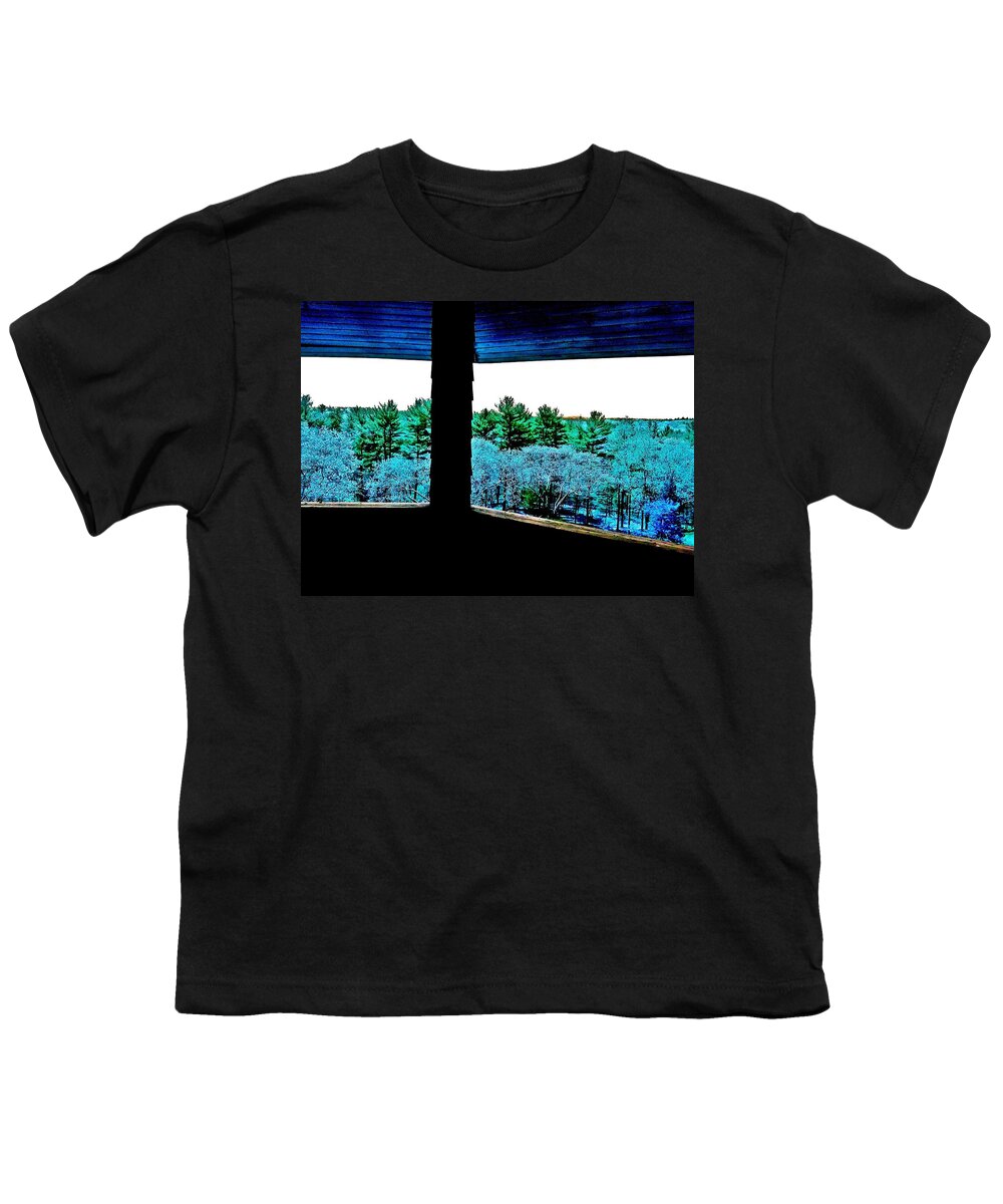 Forest Youth T-Shirt featuring the photograph Comfortable Distance by Andy Rhodes