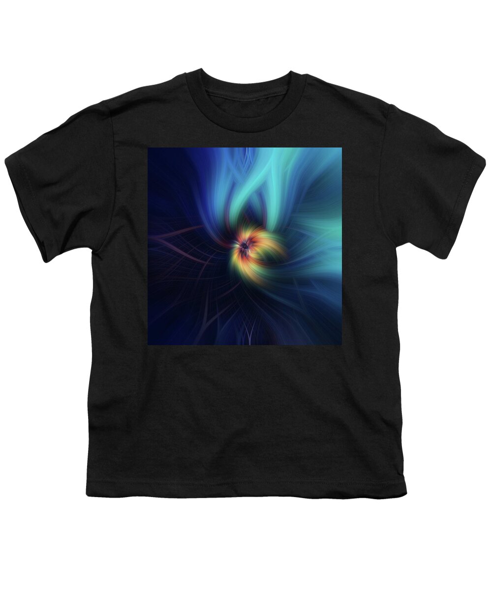 Jenny Rainbow Fine Art Photography Youth T-Shirt featuring the photograph Concept Education Abstract. Mystery of Colors by Jenny Rainbow
