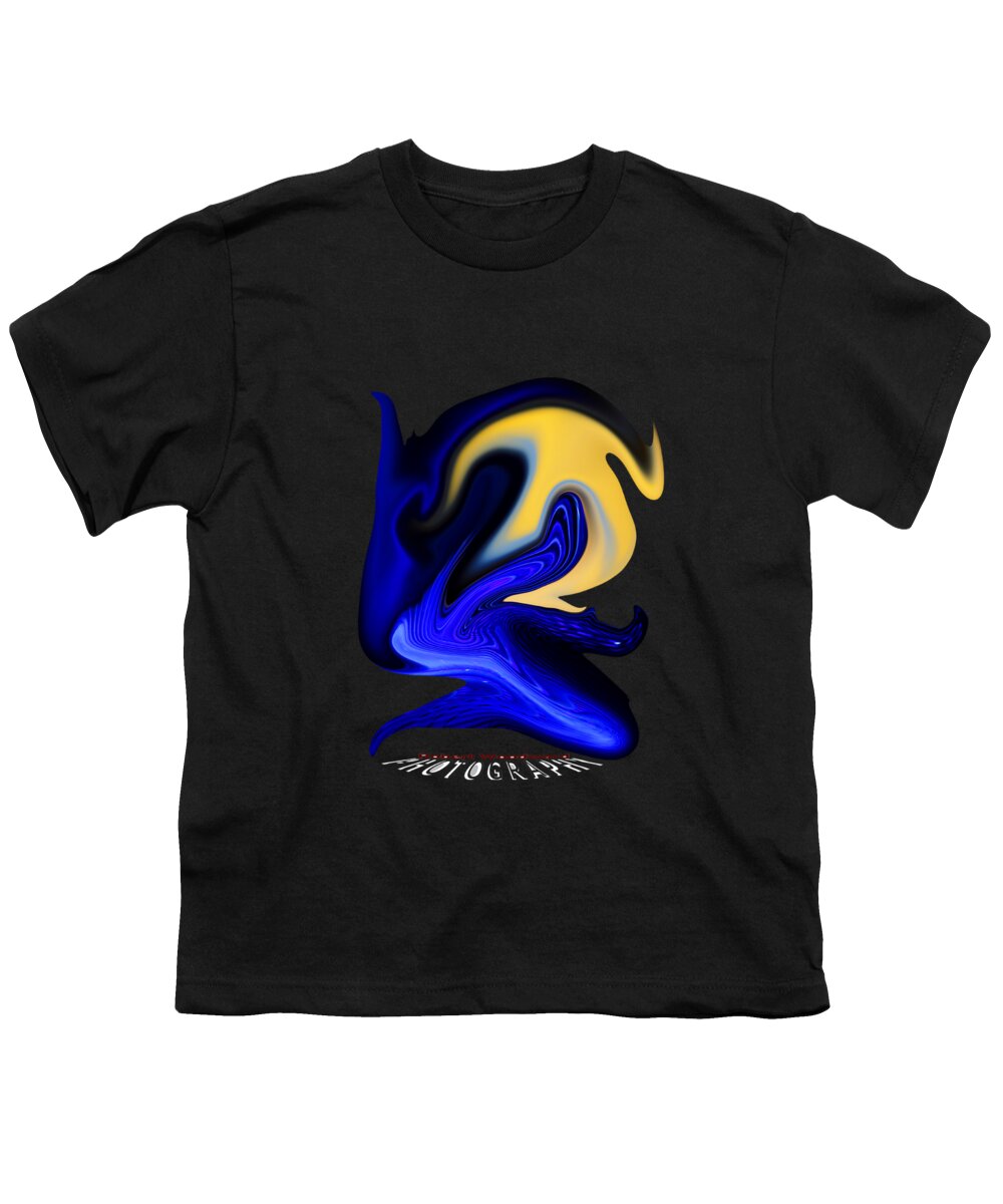 Abstract Youth T-Shirt featuring the digital art Dawn Transparency by Robert Woodward