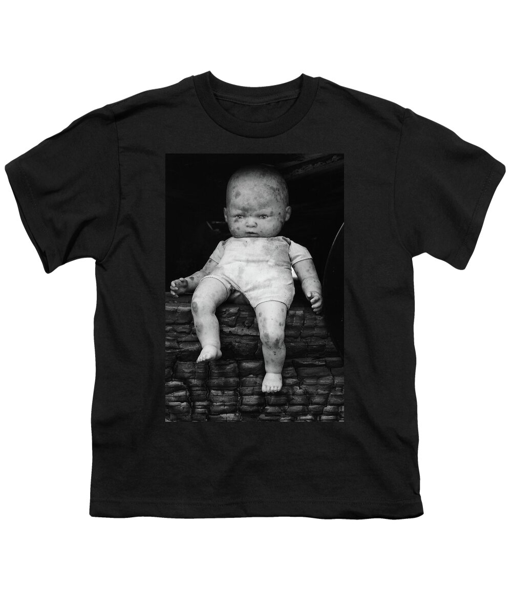 Babe Youth T-Shirt featuring the photograph Doll R1 by Char Szabo-Perricelli
