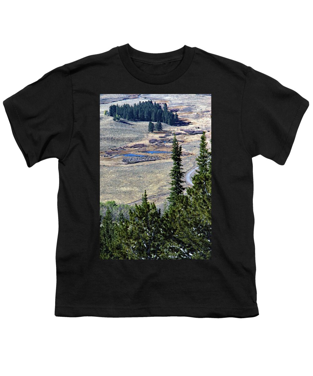 Landscapes Youth T-Shirt featuring the photograph Down in the Valley by John Schneider