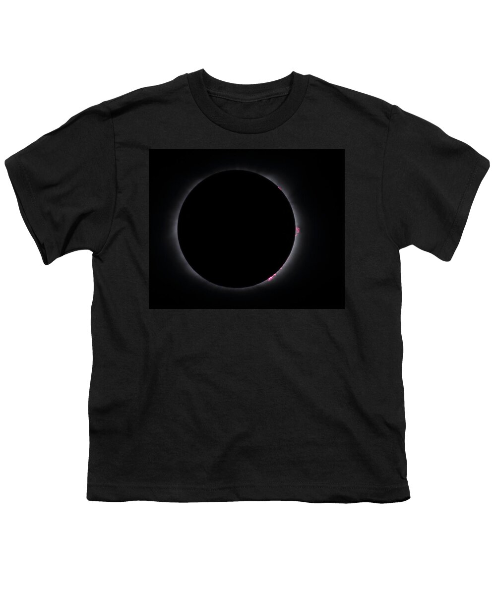 Total Solar Eclipse Youth T-Shirt featuring the photograph Totality by Daniel Reed