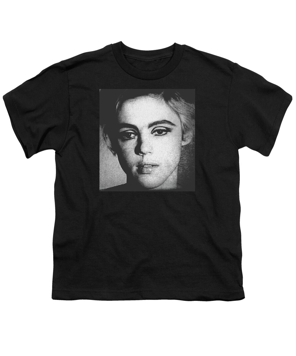 Youth T-Shirt featuring the photograph Edie Tee by Steve Fields