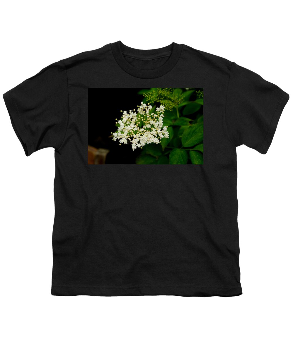 Elderflower Youth T-Shirt featuring the photograph Elderflowers. Two. by Elena Perelman