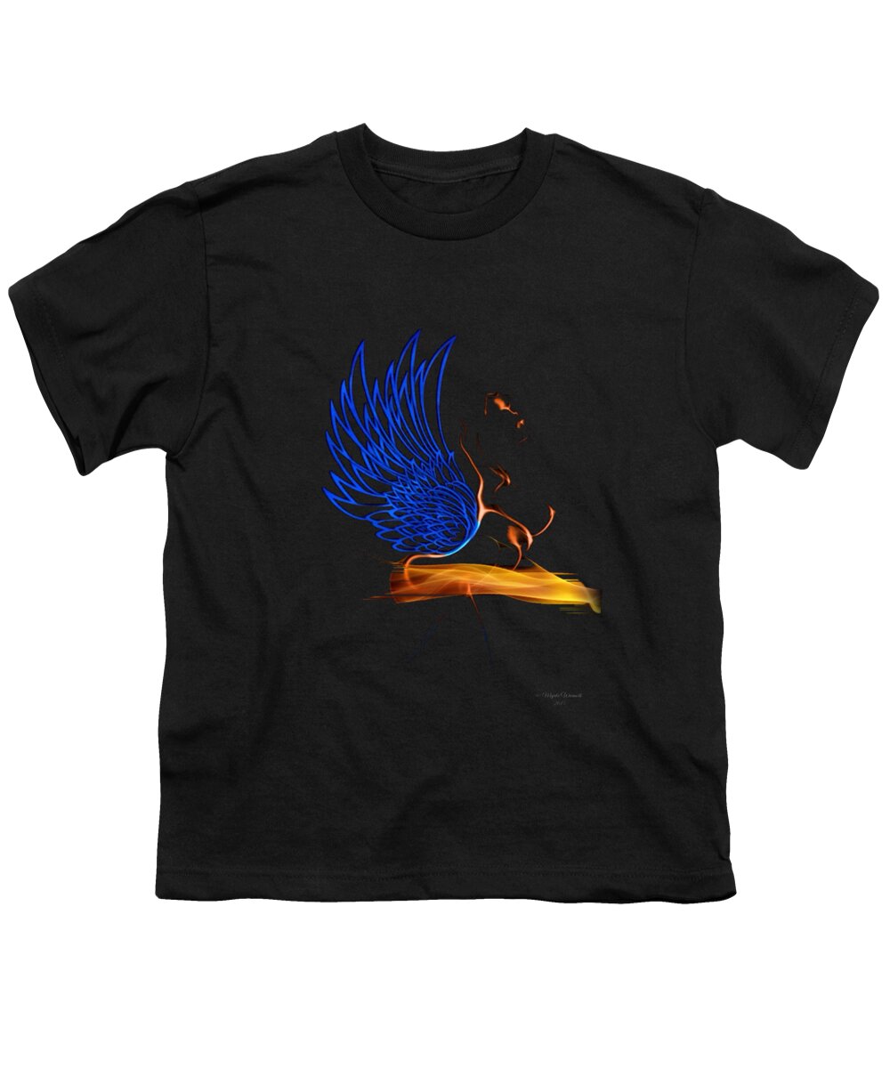 Angel Youth T-Shirt featuring the photograph Ethnic Solar Wings by Majula Warmoth