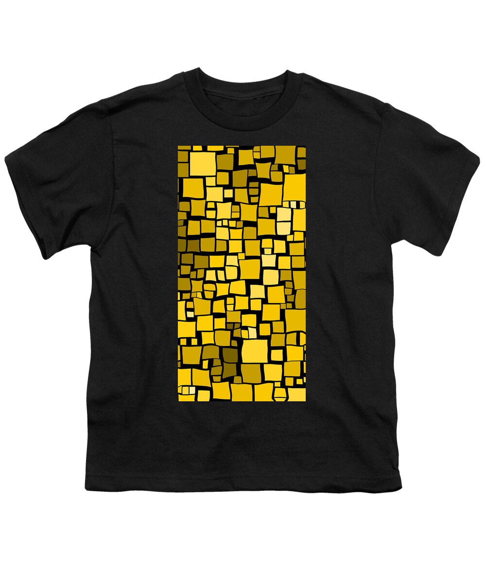 Squares Youth T-Shirt featuring the digital art Everywhere Square 23 by Chris Butler