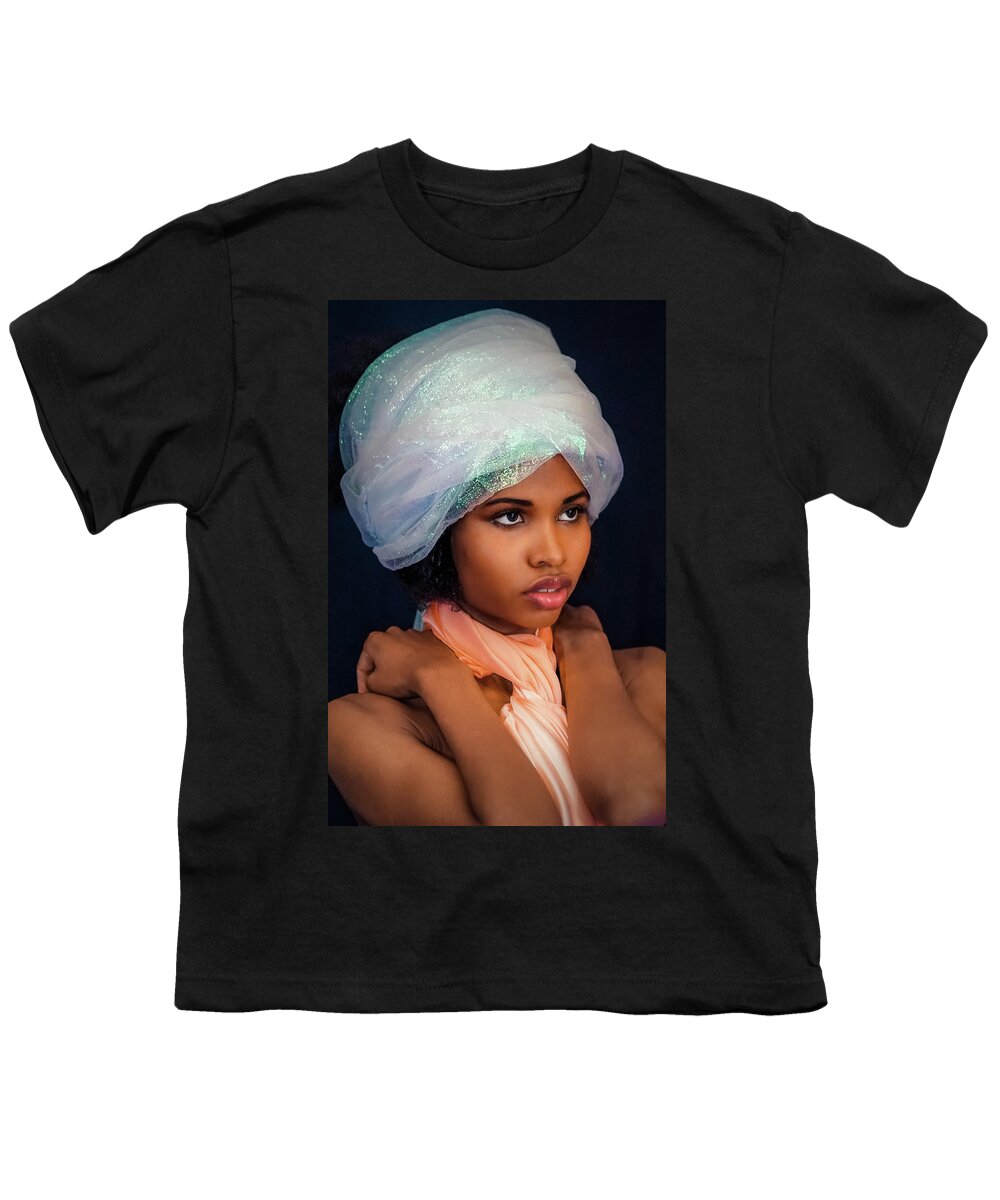 Girl Youth T-Shirt featuring the photograph Exotic by Lilia S