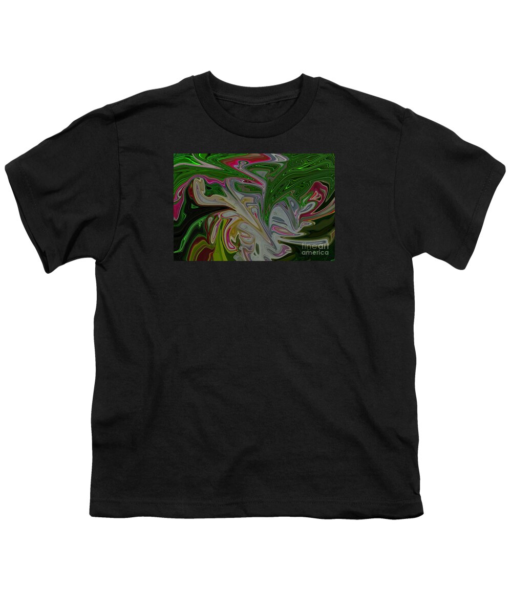 Abstract Youth T-Shirt featuring the photograph Experiment # 1 by Geraldine DeBoer