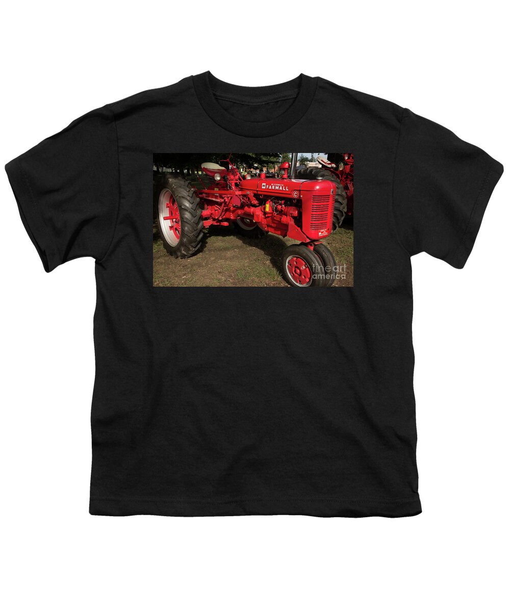 Tractor Youth T-Shirt featuring the photograph Farmall C by Mike Eingle