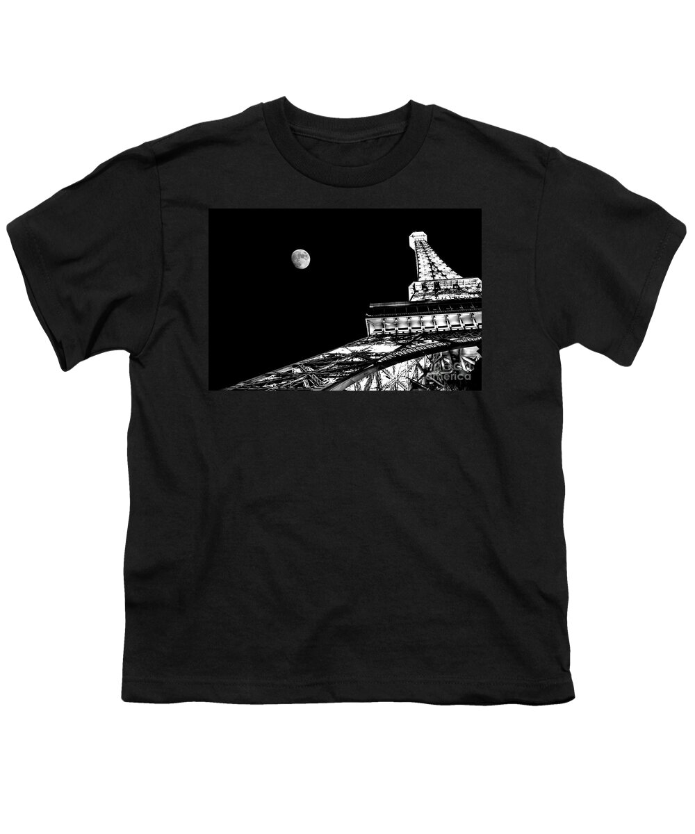 Eiffel Tower Youth T-Shirt featuring the photograph From Paris With Love by Az Jackson