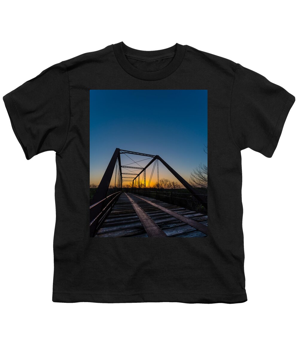  Youth T-Shirt featuring the photograph Ghost Bridge by David Downs