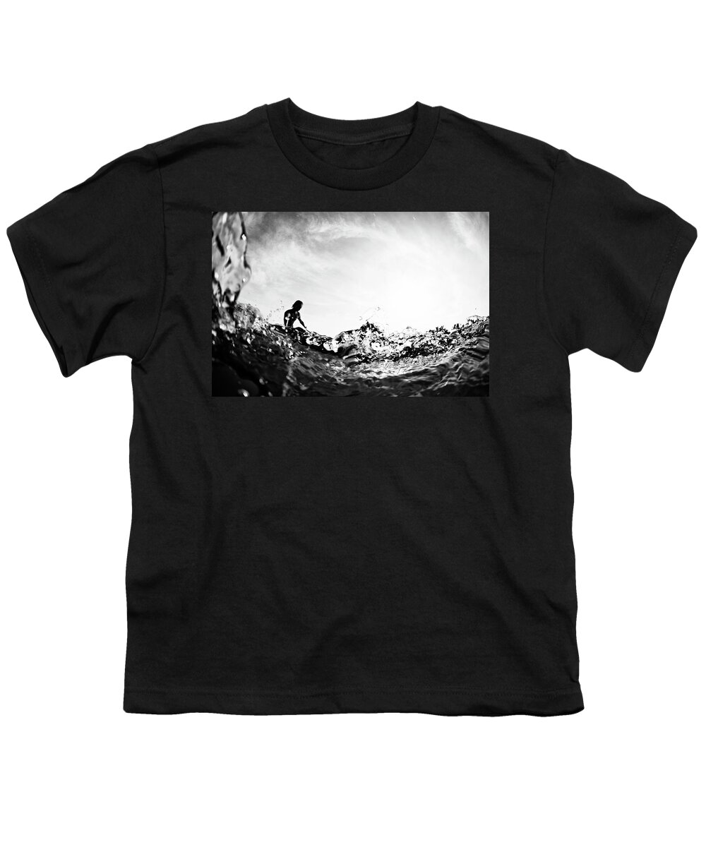 Surfing Youth T-Shirt featuring the photograph Glass House by Nik West