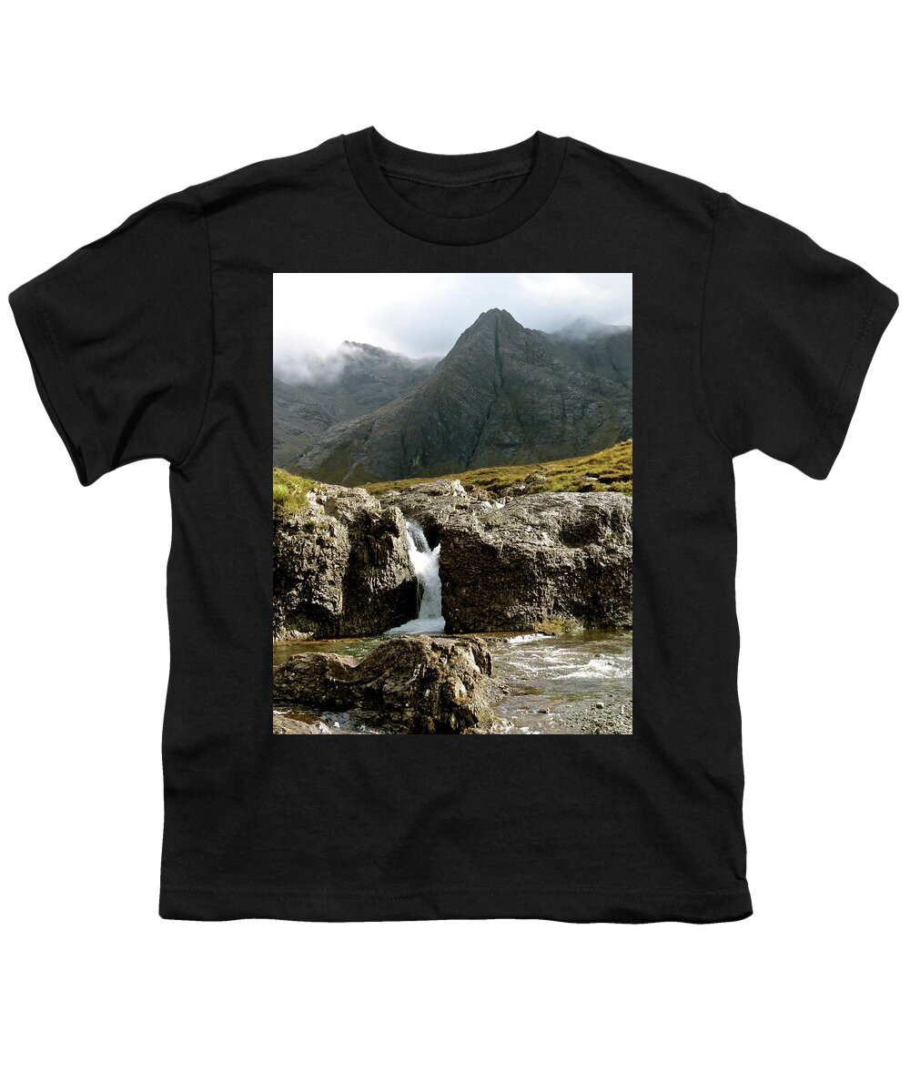 Fairy Pools Youth T-Shirt featuring the photograph Glen Brittle by Azthet Photography