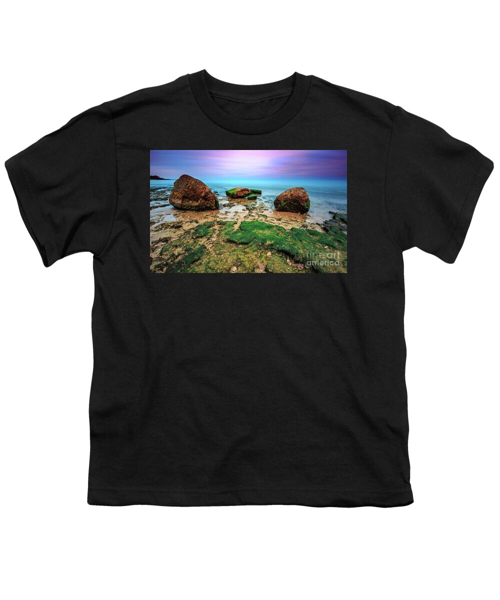 Clouds Youth T-Shirt featuring the photograph Harrington Hue by Andrew Slater