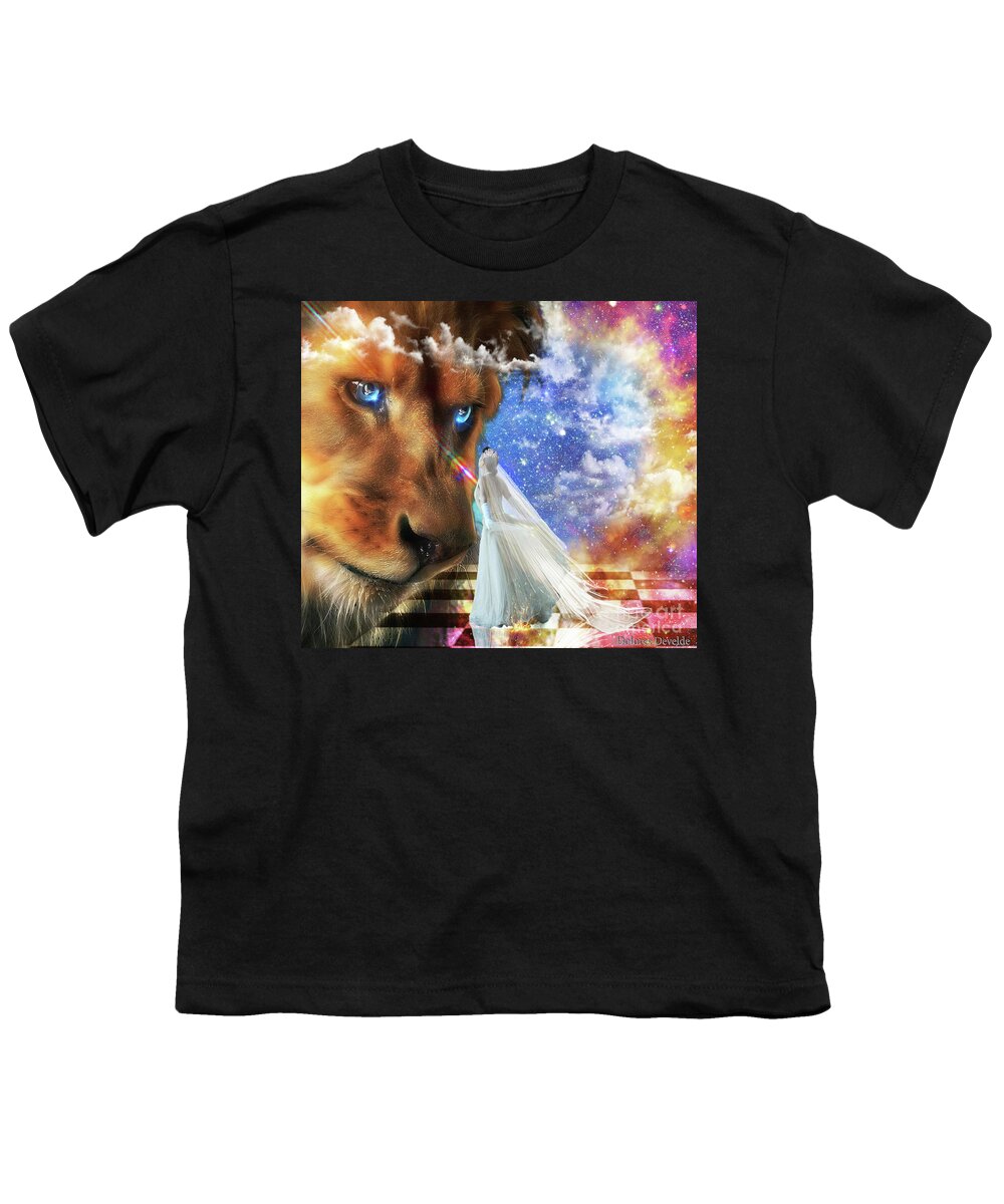 Bride Of Christ Youth T-Shirt featuring the digital art Divine Perspective by Dolores Develde
