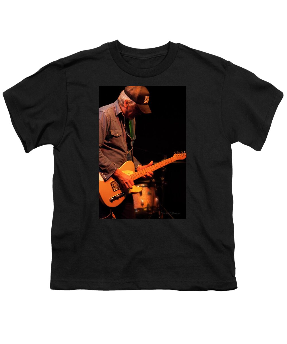 Howe Gelb Youth T-Shirt featuring the photograph Howe Gelb on Guitar by Micah Offman