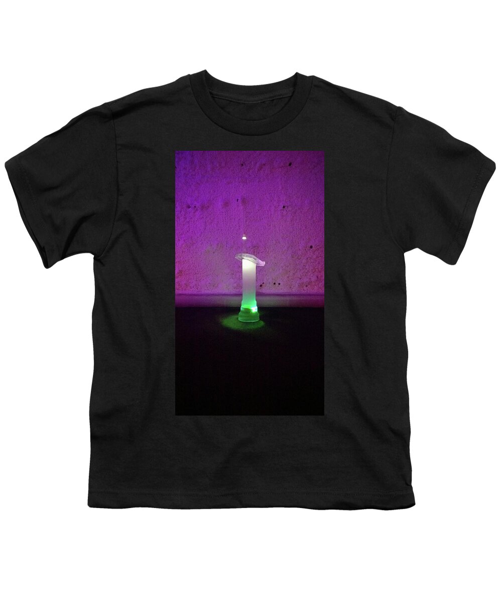 Ice Youth T-Shirt featuring the photograph Ice Pulpit by DiDesigns Graphics