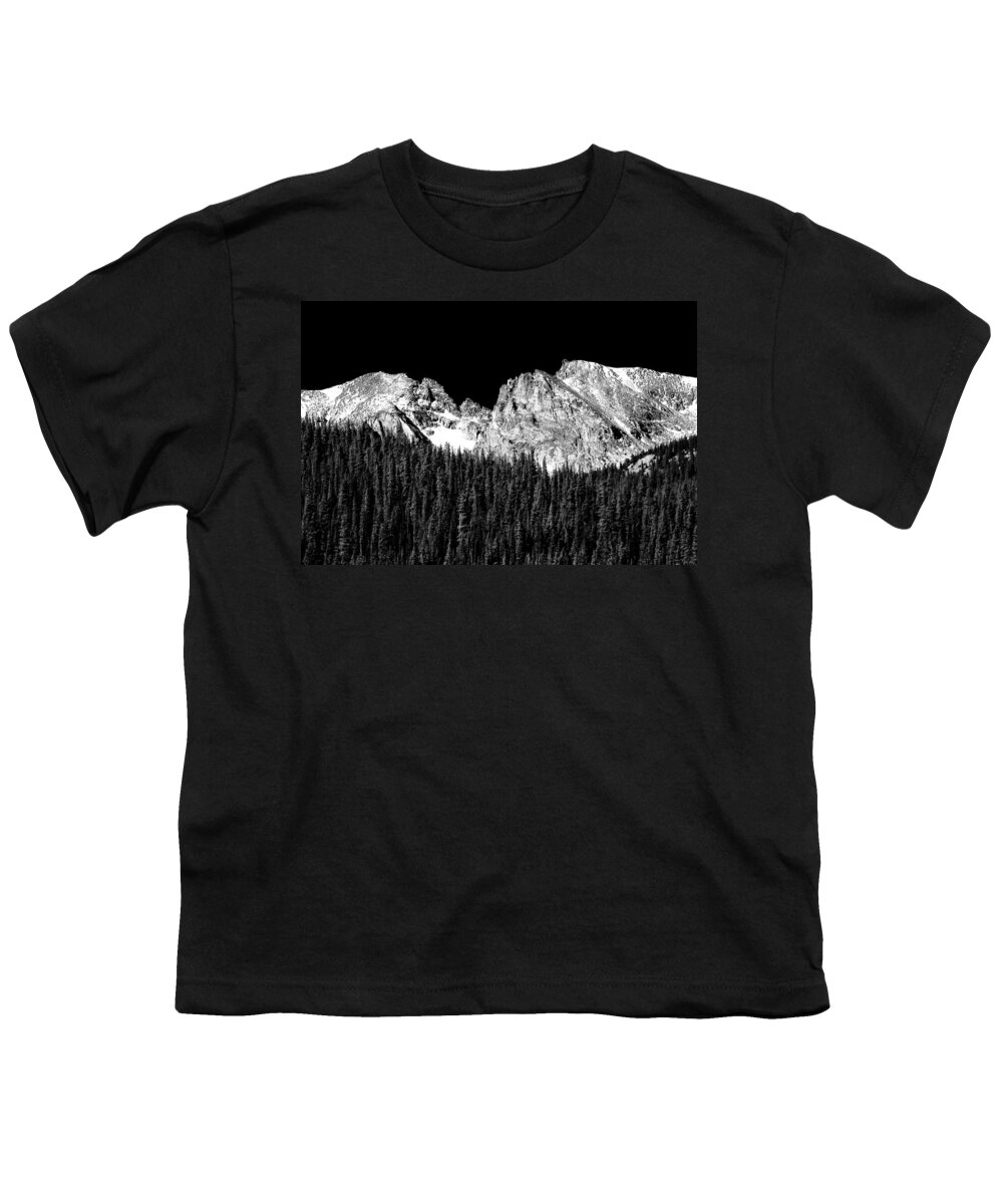 Indian Peaks Youth T-Shirt featuring the photograph Indian Peaks - Continental Divide by James BO Insogna