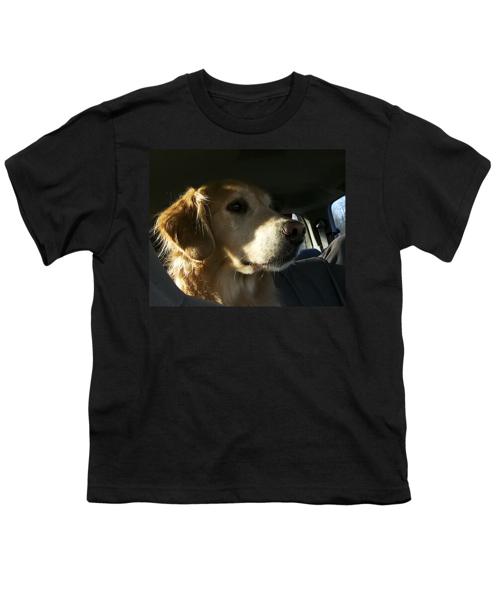 Animals Youth T-Shirt featuring the photograph Inquisitive by Rhonda McDougall