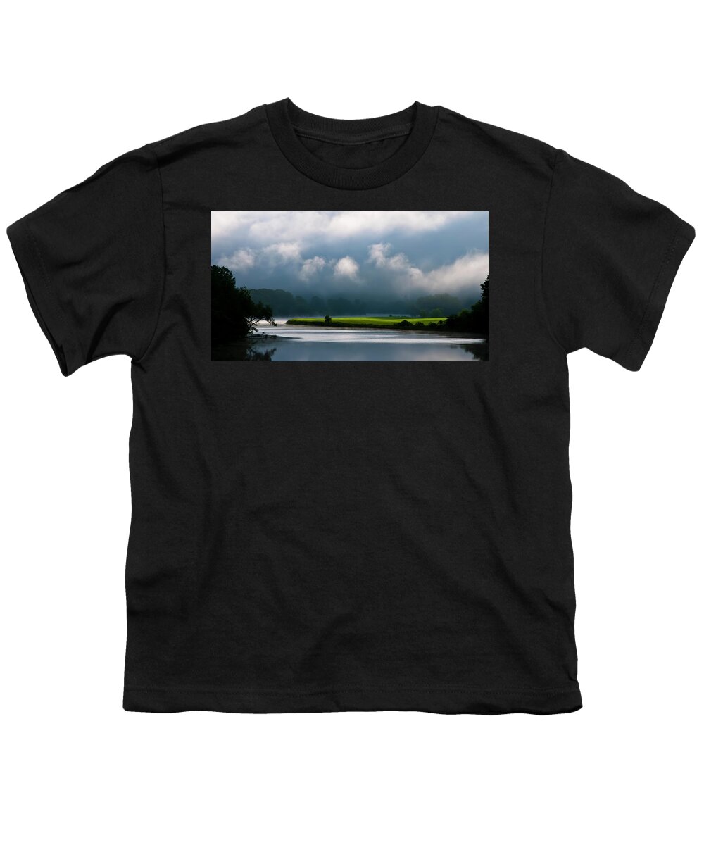 Connecticut River Youth T-Shirt featuring the photograph Interlude by Jeff Cooper