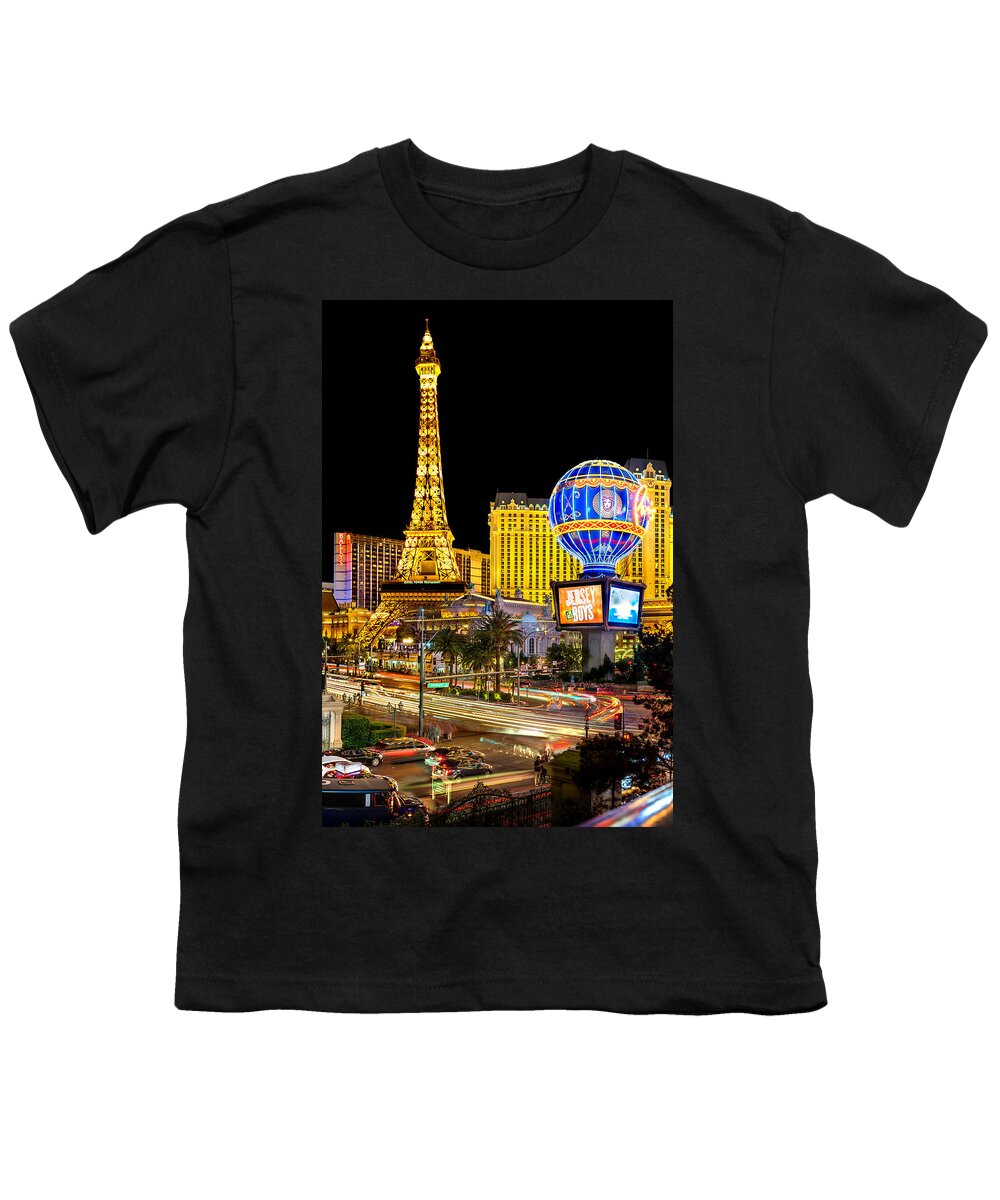 Las Vegas Youth T-Shirt featuring the photograph It's All Happening by Az Jackson