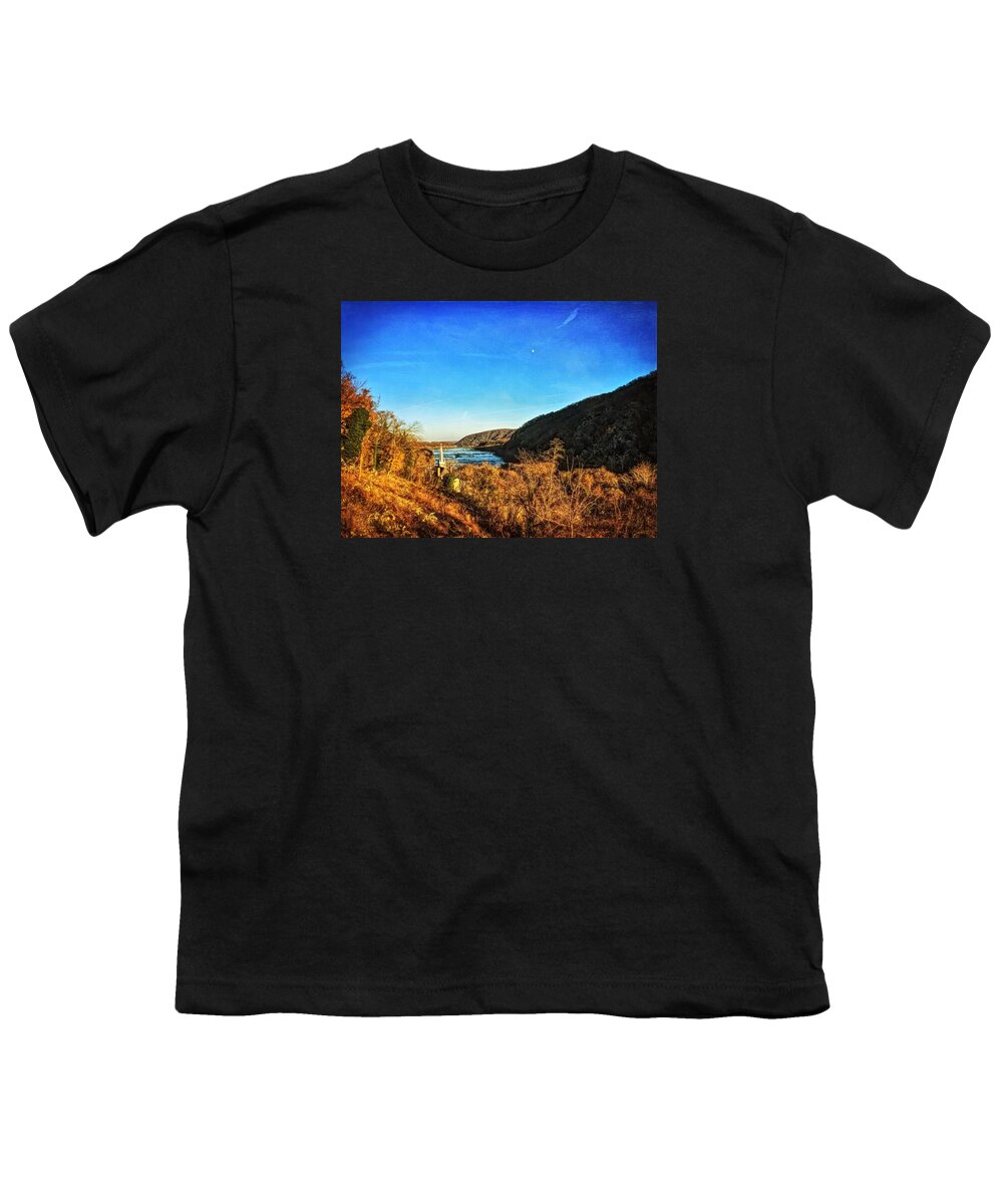 Jefferson Rock Youth T-Shirt featuring the photograph Jefferson Rock by Chris Montcalmo