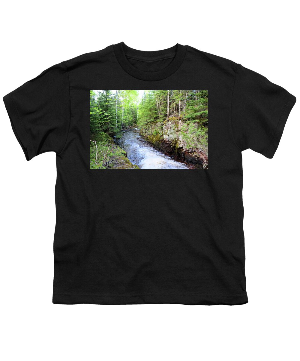 Nature Youth T-Shirt featuring the photograph Kadunce River 2 by Bonfire Photography