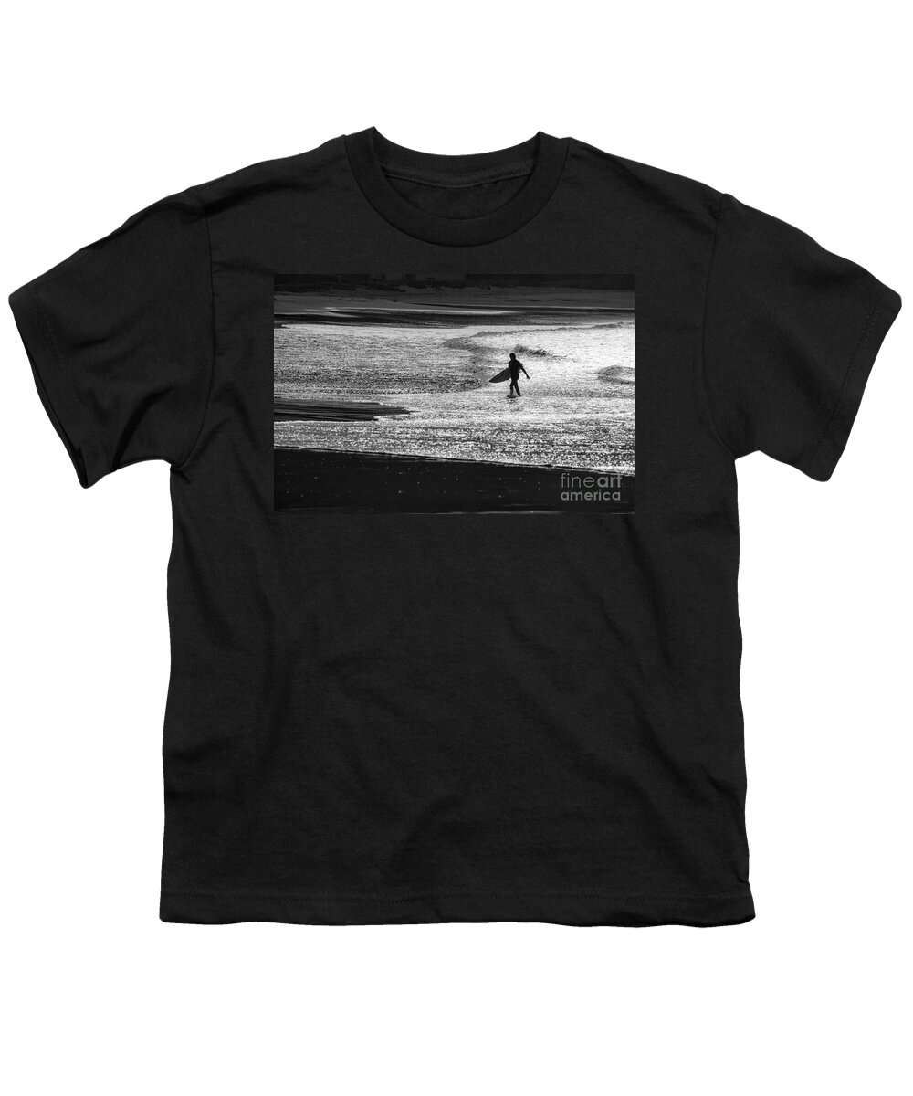 Surfer Youth T-Shirt featuring the photograph Last wave by Sheila Smart Fine Art Photography
